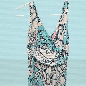 Lily Pulitzer maxi sea type print dress. Size medium